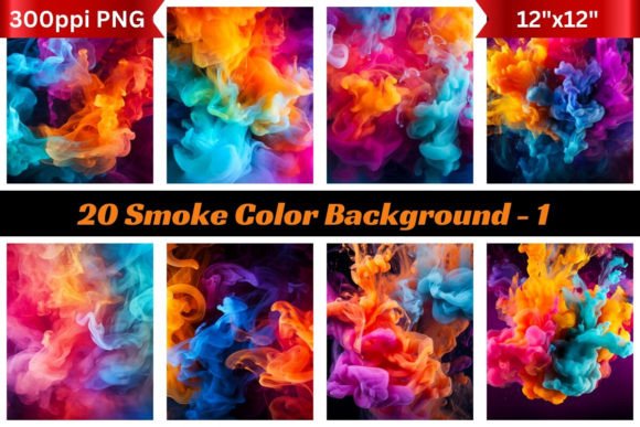 20 Smoke Color Backgrounds 1: Elevate Your Digital Canvas