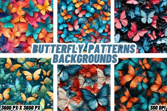 Butterfly Patterns Backgrounds: Nature's Artistry for Your Digital Canvas