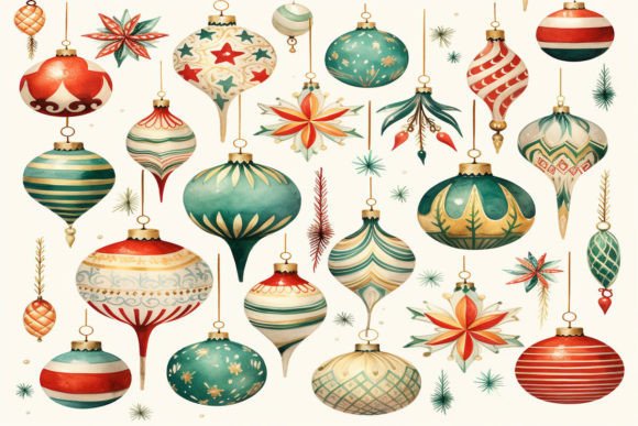 Christmas Ornaments Backgrounds: A Designer's Festive Toolkit