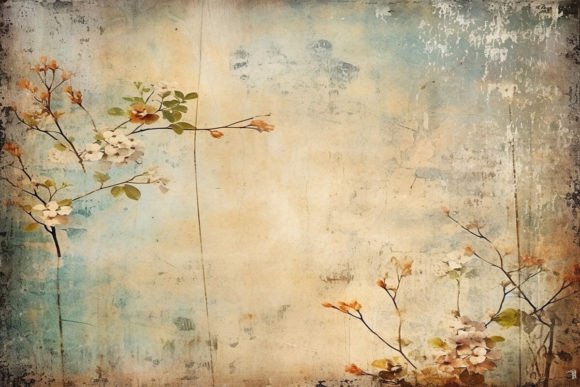 Grunge Floral Backgrounds: A Designer's Textured Toolkit