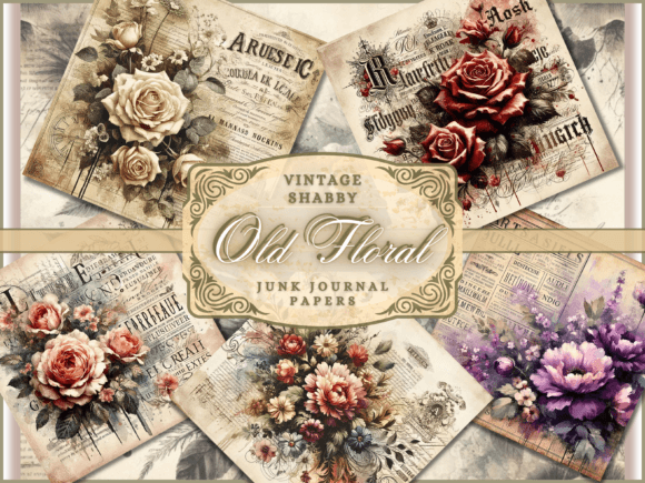 Timeless Charm: Working with Vintage Floral Backgrounds