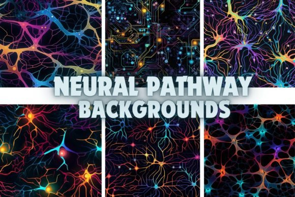 Transform Your Screen with Neural Pathway Backgrounds