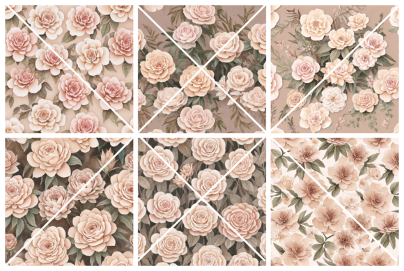 Warmth and Whimsy: Using Beige Floral Backgrounds for Modern Design